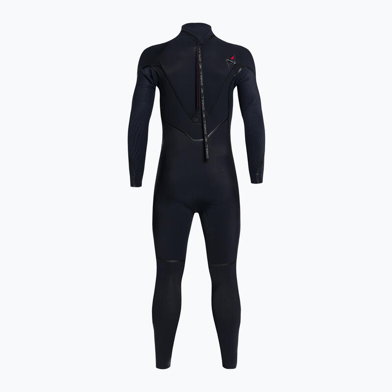 Mousse de bain O;Neill Hyperfreak Fire 5/4+ Back Zip Full A00 Hommes