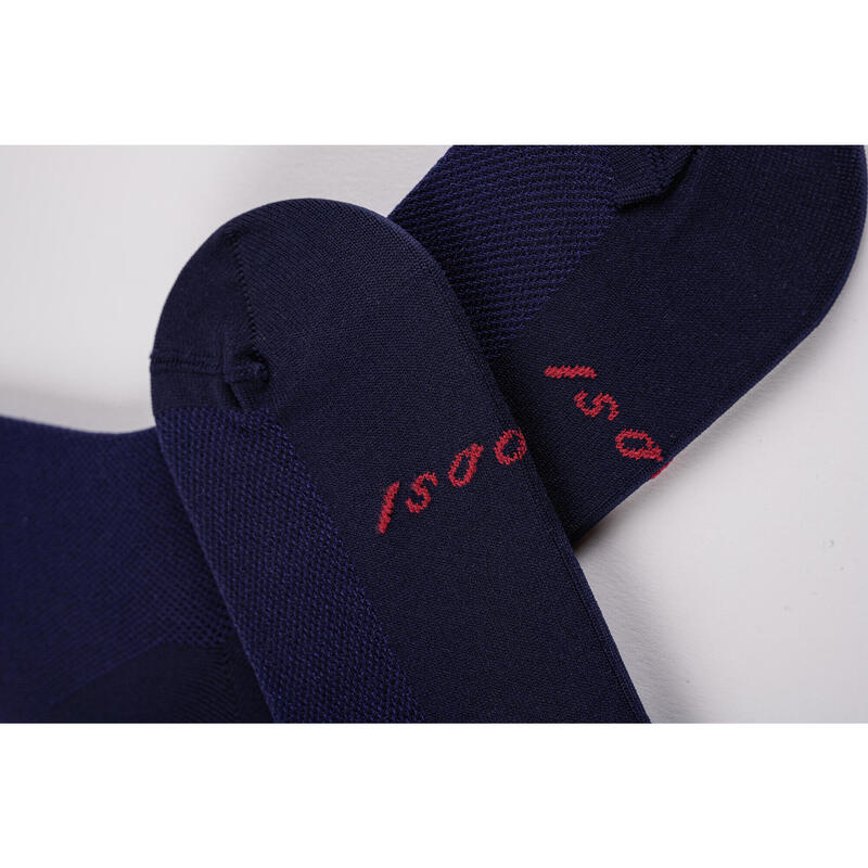 Chaussettes de cyclisme unisexe Léger Signature Climber's Bleu de Travail