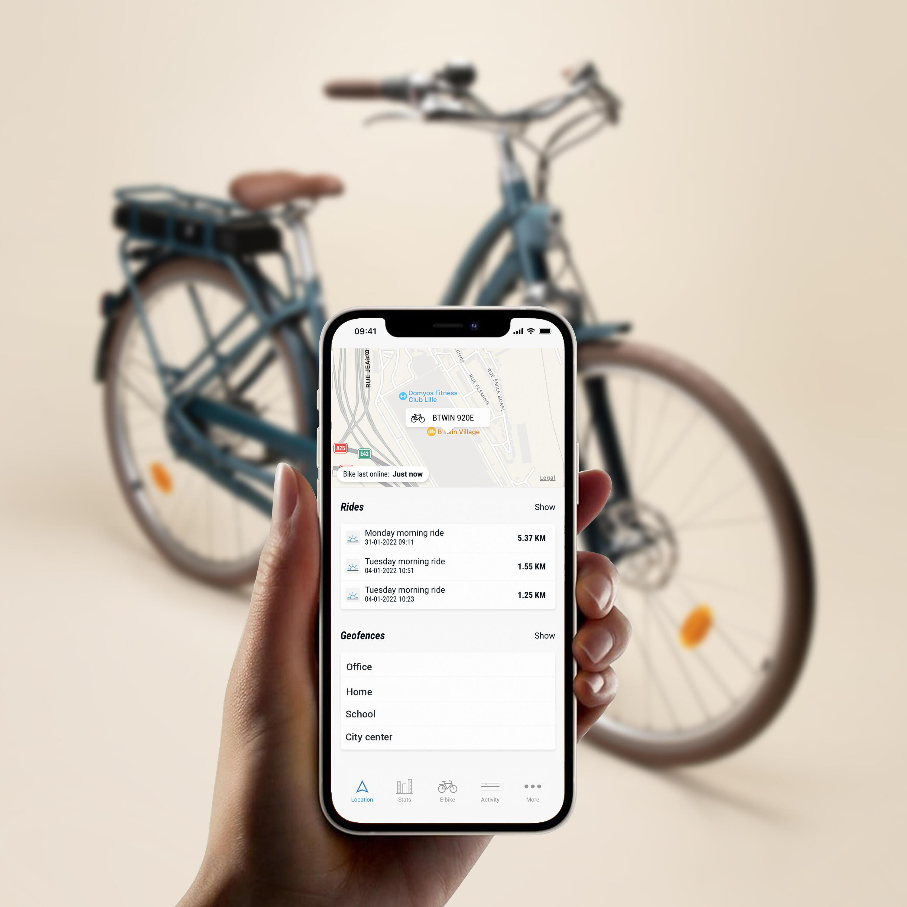 Tweedehands - Elektrische stadsfiets Elops 920 E Connect laag... - REDELIJK 3/5