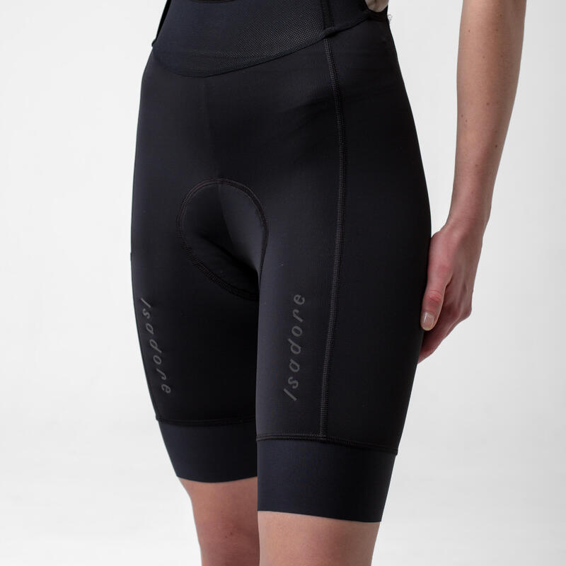 Dames wieler Bibshorts Signature Zwart