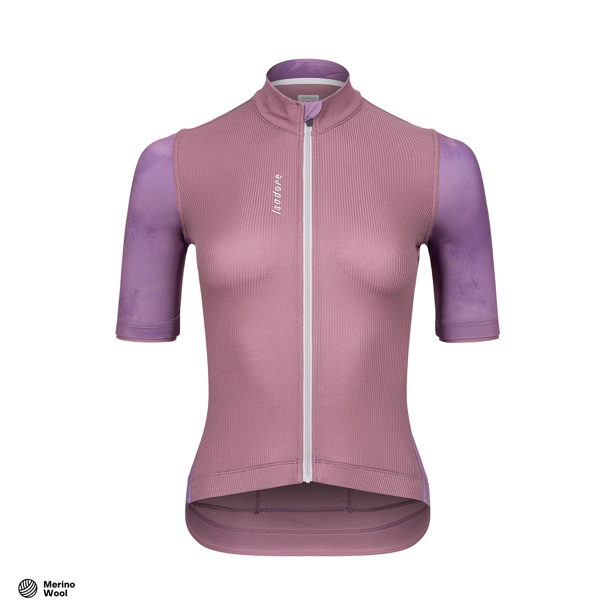 ISADORE Dames wieler Shirt met korte mouwen Signature Climber's Druivenshake