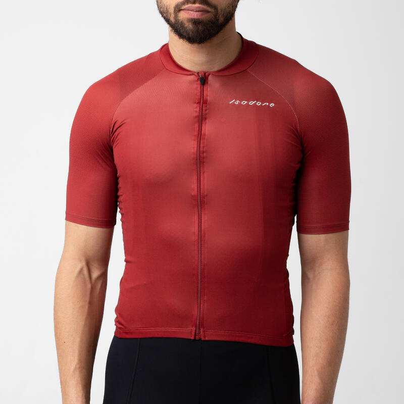 Maillot à manches courtes de cyclisme pour hommes Debut Huile de Piment