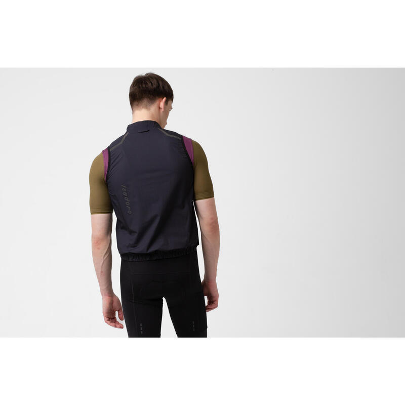 Gilet da ciclismo da uomo Impermeabile Signature Antracite