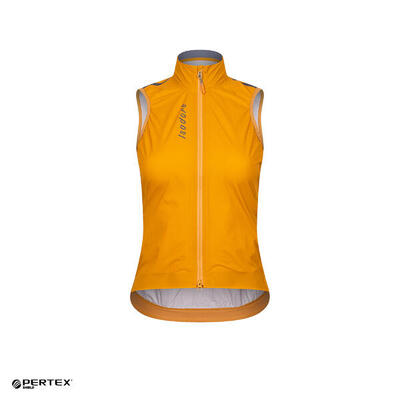 Gilet da ciclismo da donna Impermeabile Signature Marrone Sudan