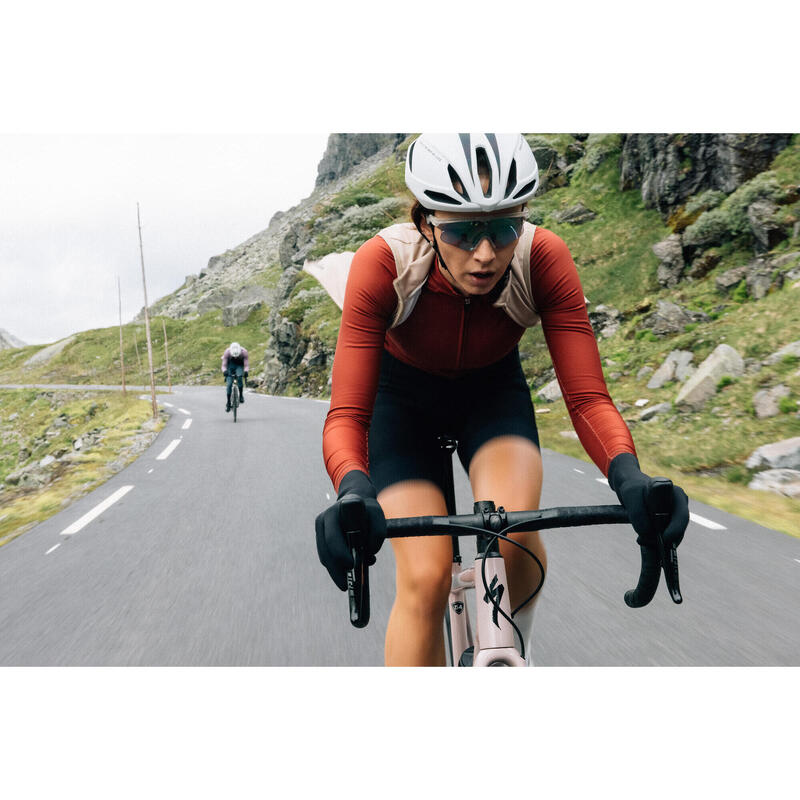 Maillot à manches longues de cyclisme pour femmes Léger Alternative Thé Rooibos