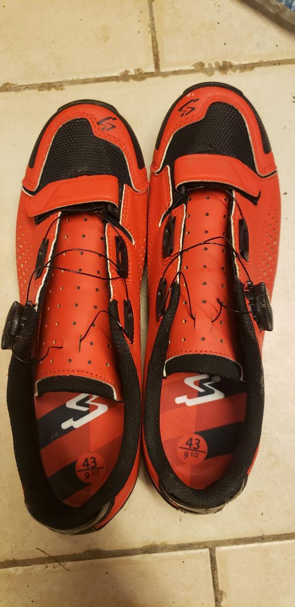 C2C - Chaussures Spiuk vtt/gravel rouge 2/5