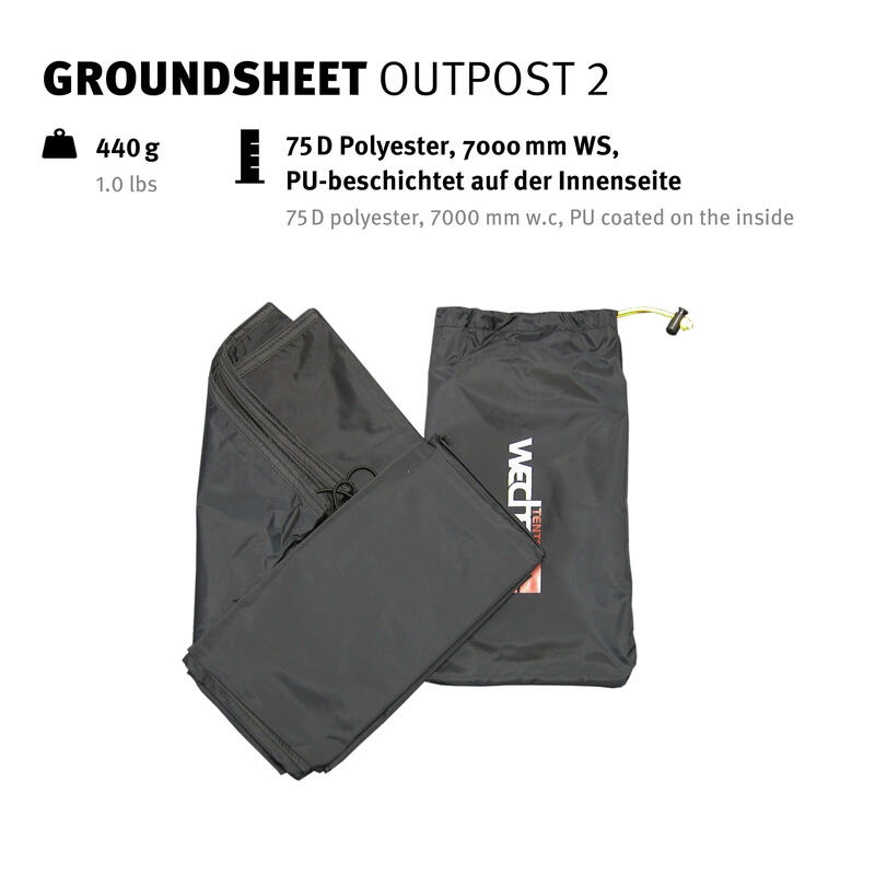 Zeltunterlage Groundsheet Outpost 2