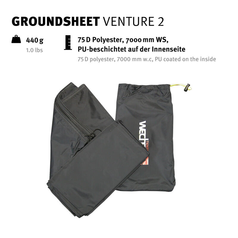 Zeltunterlage Groundsheet Venture 2