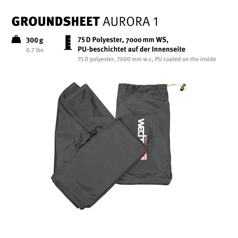 Groundsheet Pour Aurora 1 Tapis Bâche camping Ajustement précis