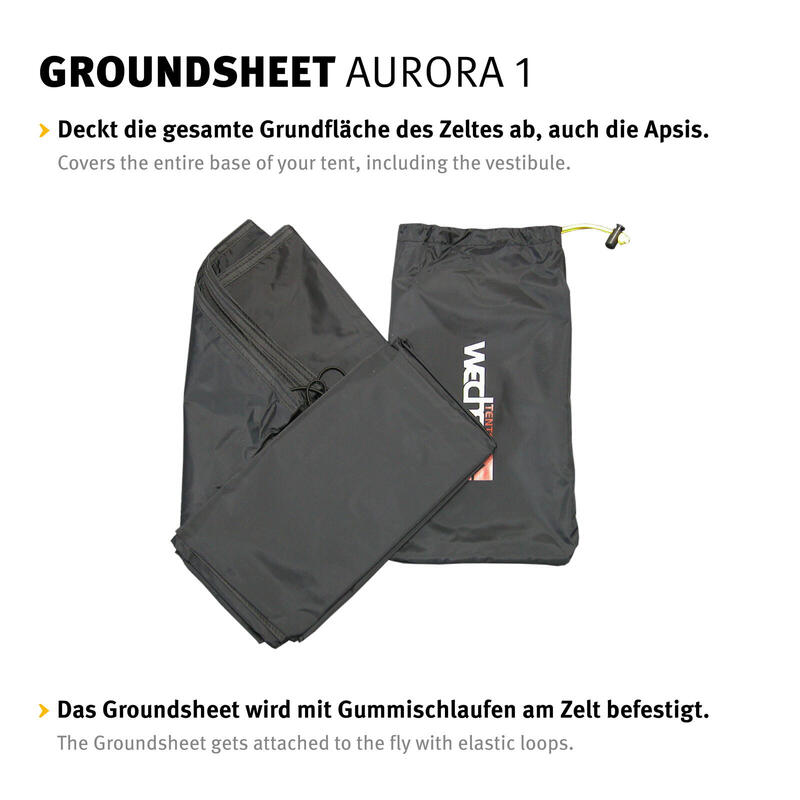 Groundsheet Pour Aurora 1 Tapis Bâche camping Ajustement précis