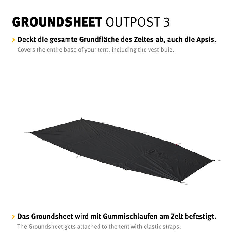 Zeltunterlage Groundsheet Outpost 3