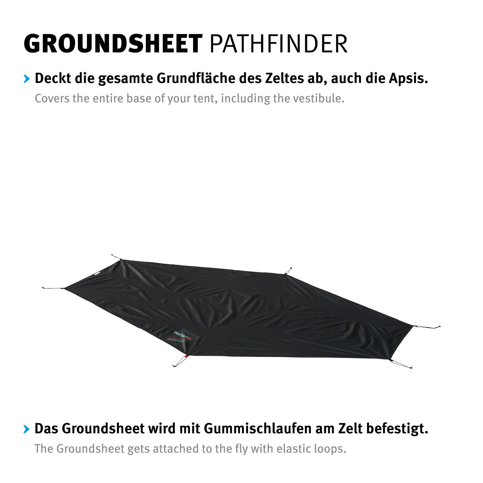 Groundsheet Für Pathfinder Zusätzlicher Zeltboden Camping Plane 4/4