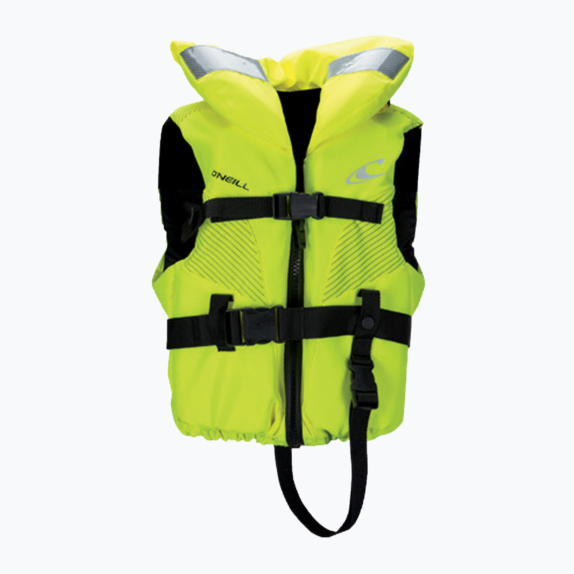 O'Neill Superlite ISO Kid's Giubbotto Salvagente - 6M-12M - Neon Yellow 3/4