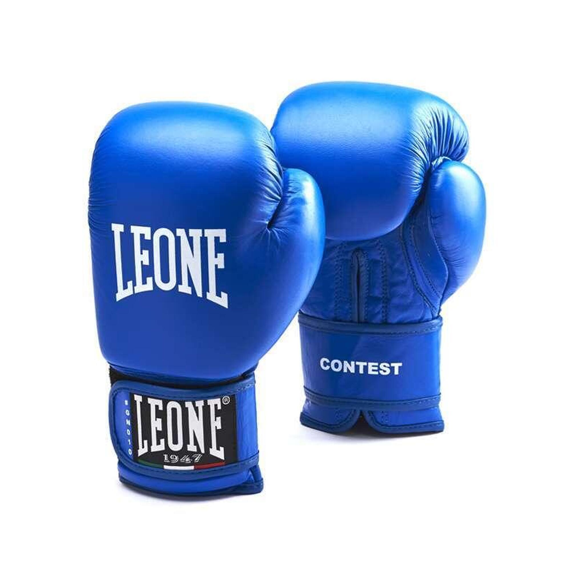 Guantes de Boxeo Leone1947 Contest azul