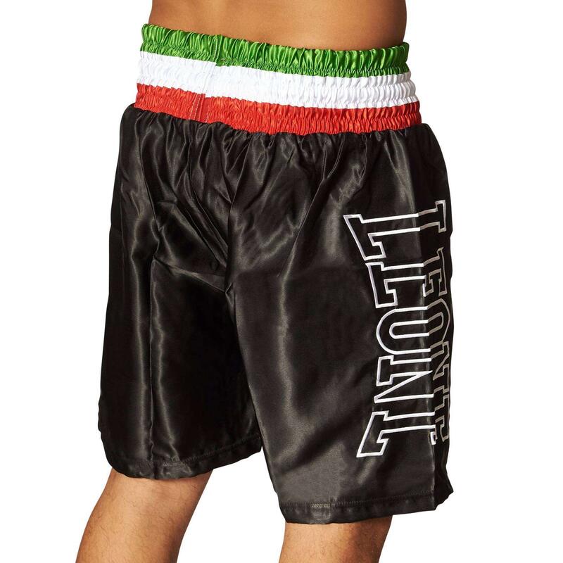 Pantalón short Adulto Boxeo Leone 1947 AB733 negro