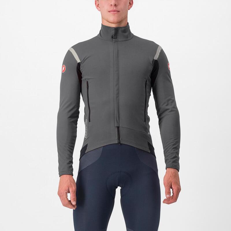 Castelli Perfetto RoS 2 Jacket heren fietsjas grijs