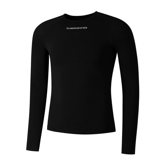 Shimano Vertex ondershirt heren lange mouwen zwart