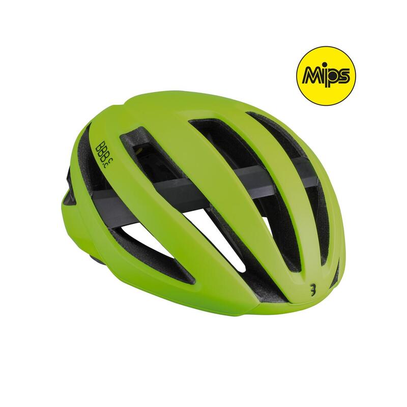 BBB Cycling Maestro MIPS Fietshelm neon geel