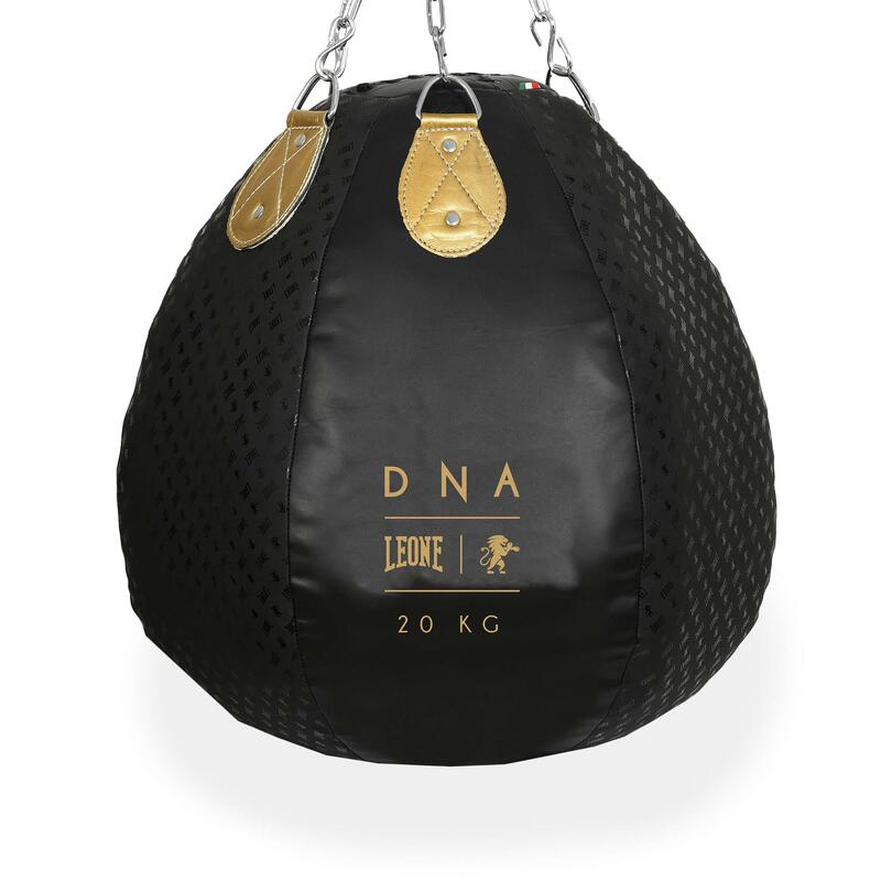 Saco bola boxeo Leone1947 DNA negro de 20Kg