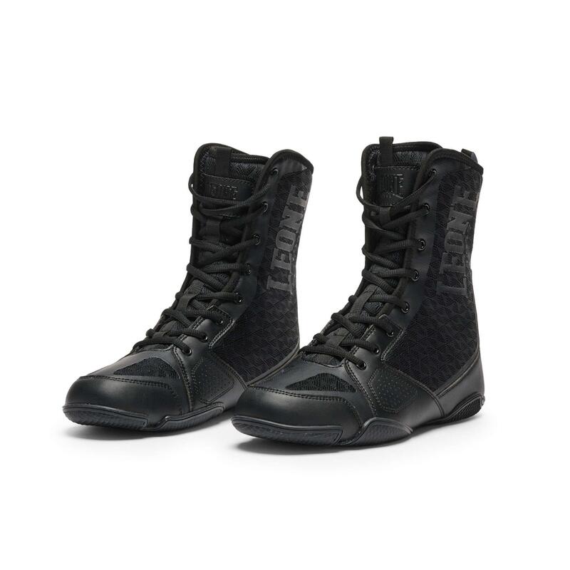 Bota boxeo adulto Leone1947  professional negro