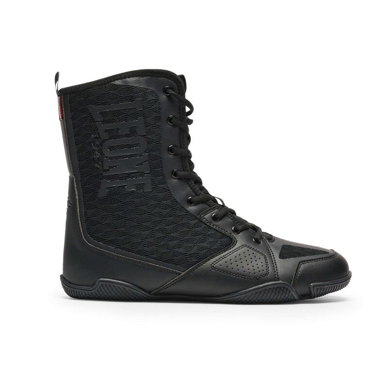 Bota boxeo adulto Leone1947  professional negro