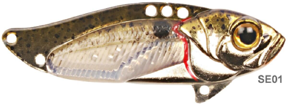 Strike Pro Astro Vibe 6,5 cm 26 gr Natural Perch SE01 - Roofvis Pluggen 2/2