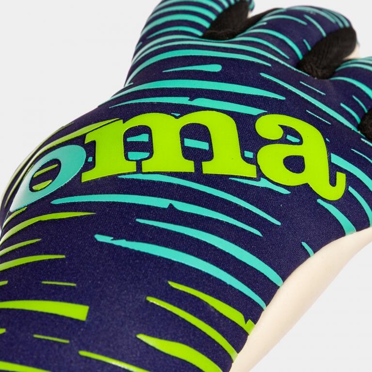 Manusi portar Joma GK Panther, verde//turcoaz/bleumarin, 11