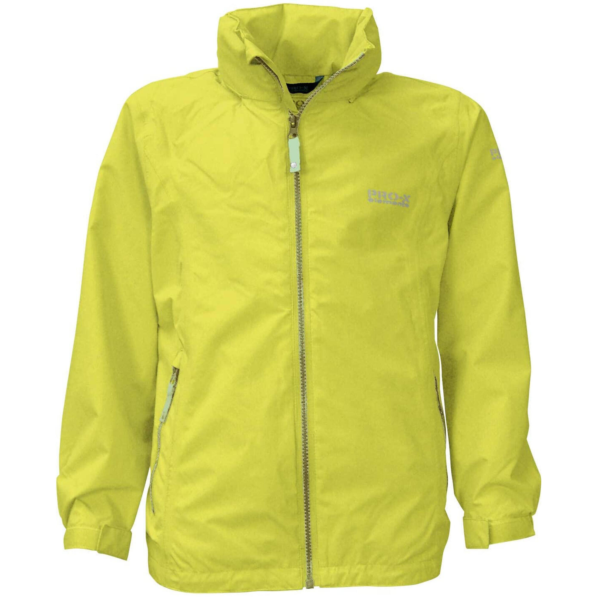 Pro-x Elements - Veste De Pluie Fille Lina Vert Citron - Vert - Coupe-pluie - Vert - Taille Unique - Decathlon