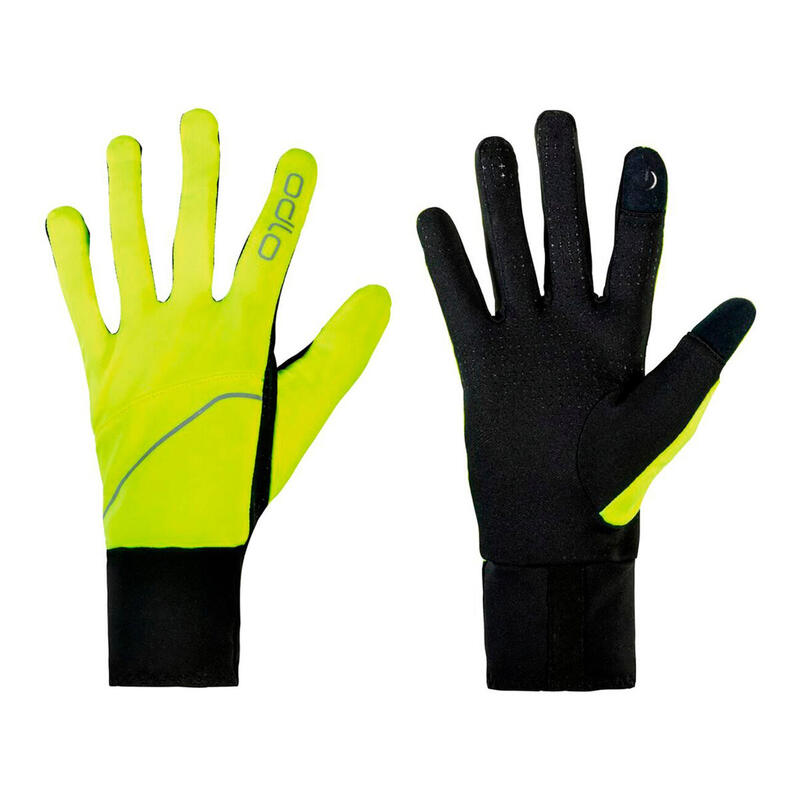 Gants Hiver Odlo Intensity Safety Light Jaune unisex