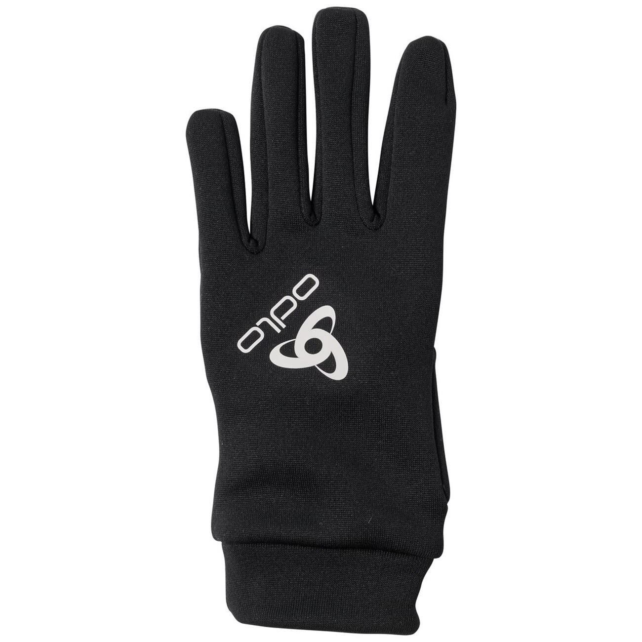 Guanti invernali Odlo Stretchfleece Liner Eco Black Unisex 2/5