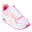 SKECHERS Kinderen UNO GEN1 COLOR SURGE Sneakers Lichtroze / Wit / Veelkleurig