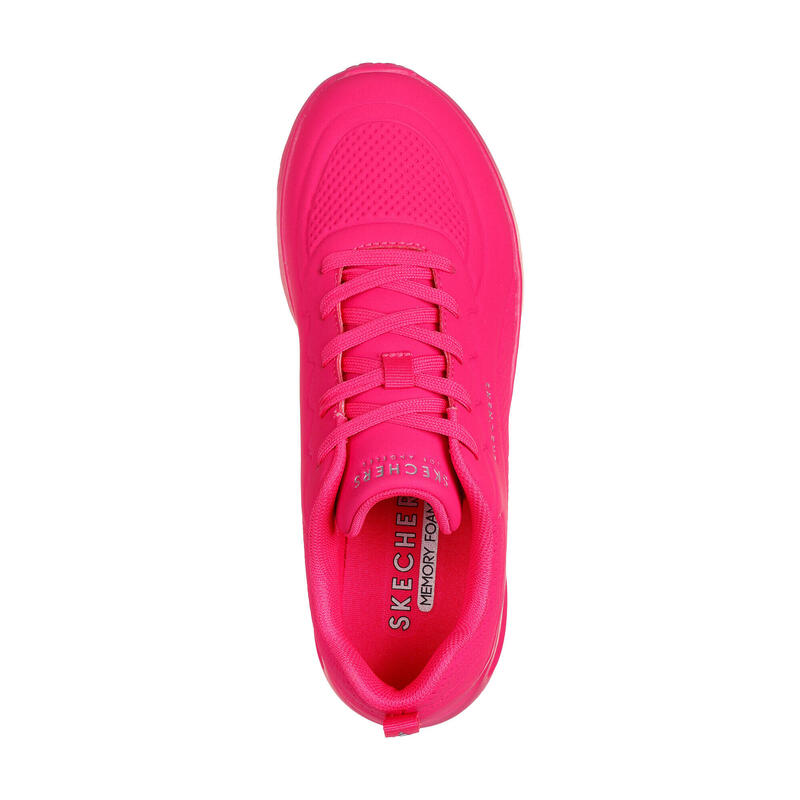 SKECHERS Donna UNO LITE LIGHTER ONE Sneakers Rosato fucsia