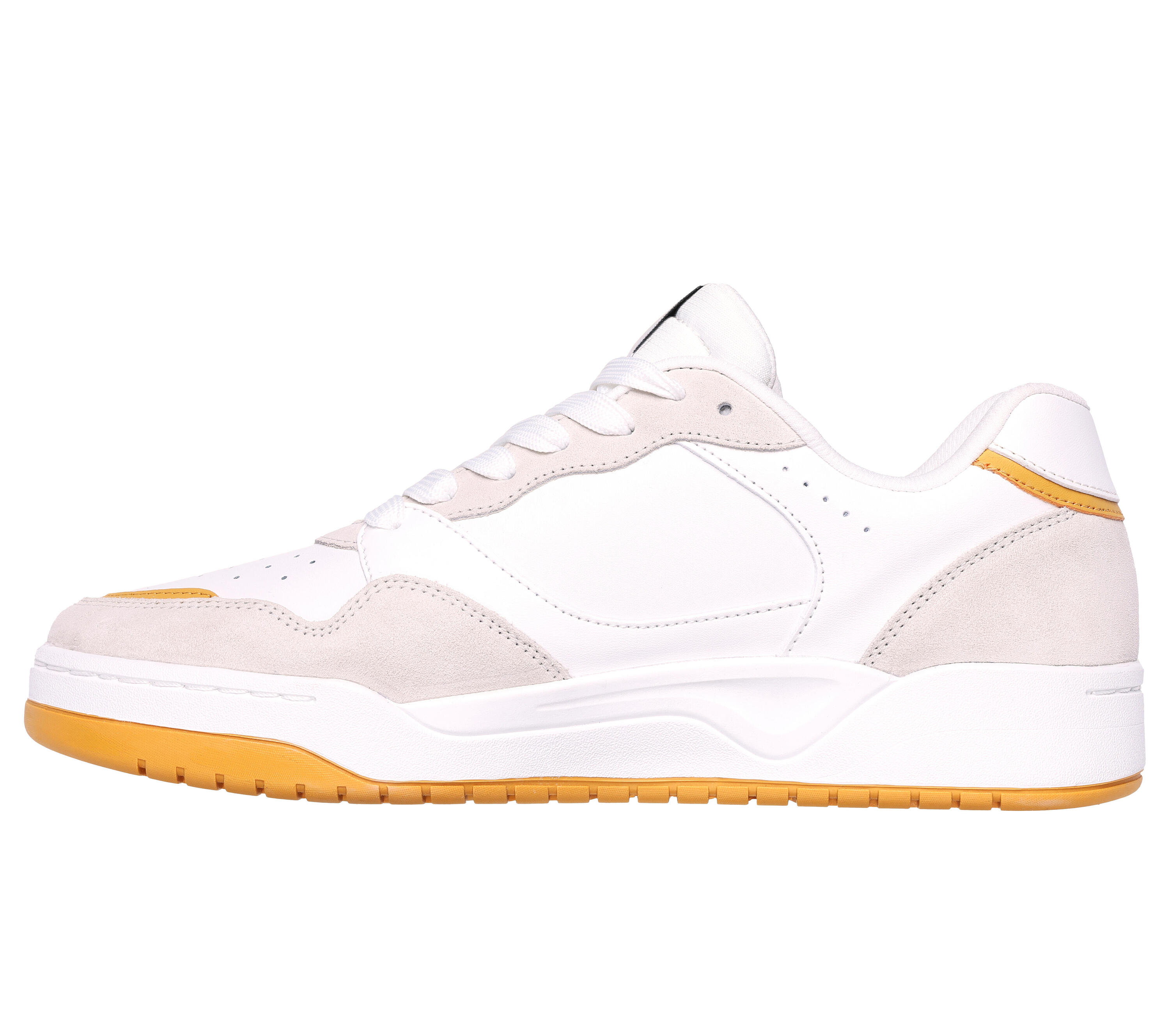 SKECHERS Homme KOOPA VOLLEY LOW LIFESTYLE Sneakers Blanc 4/5