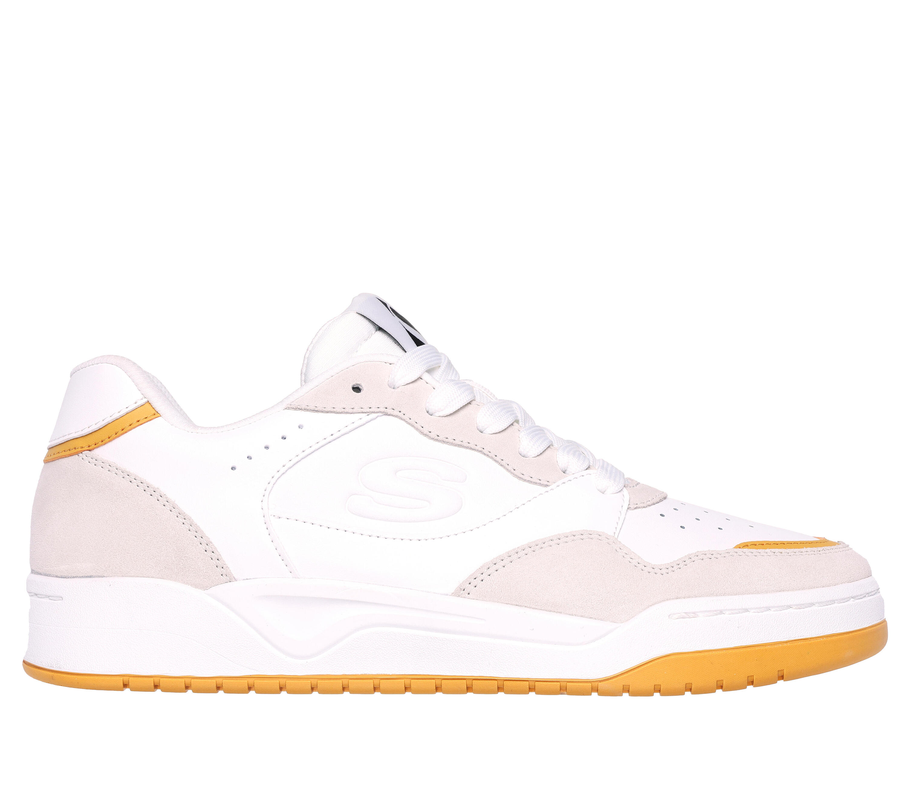 SKECHERS Homme KOOPA VOLLEY LOW LIFESTYLE Sneakers Blanc 5/5