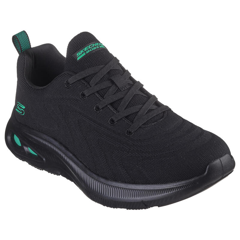 SKECHERS Uomo BOBS UNITY SLEEK REVIVE Sneakers Nero