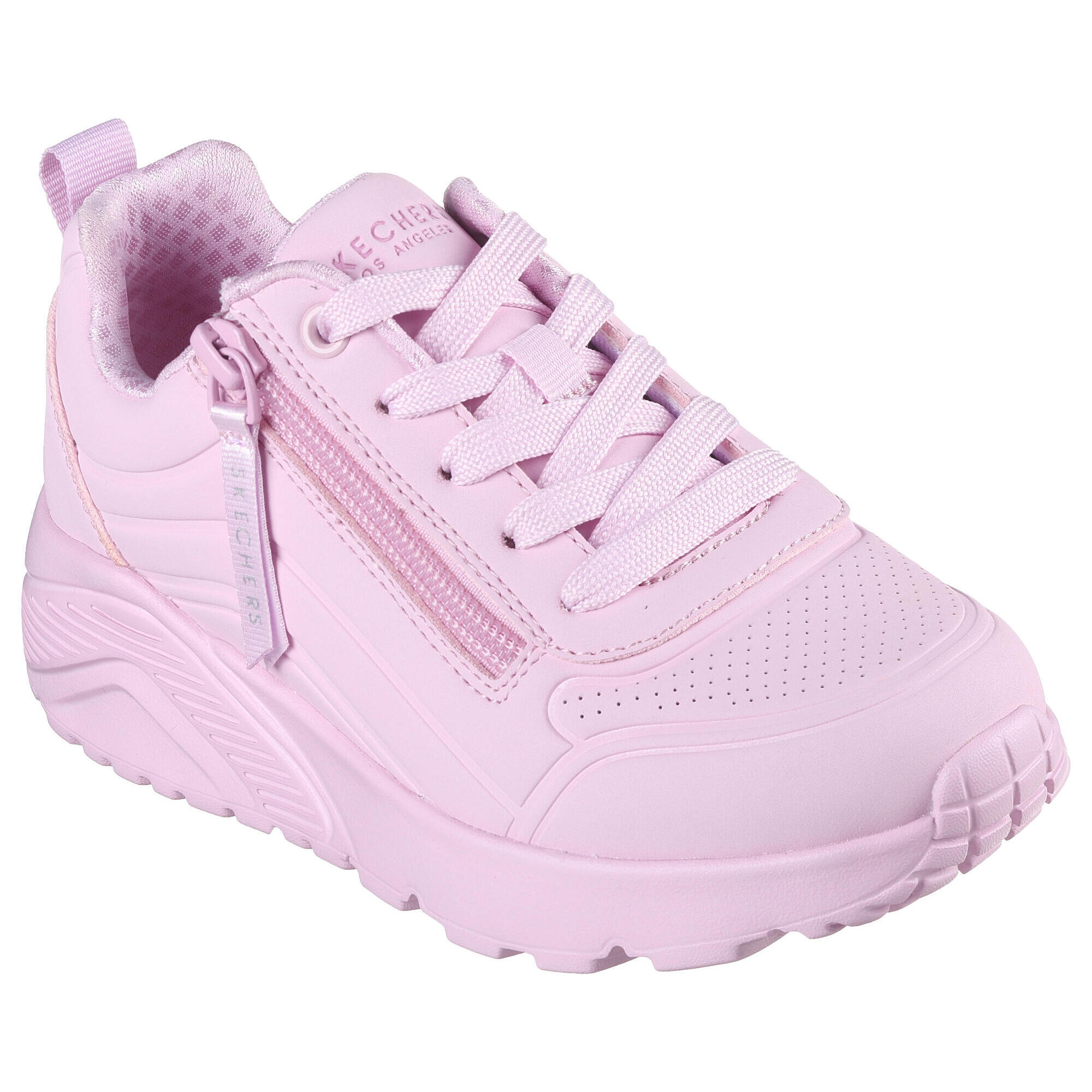 Skechers - Skechers Enfants Uno Lite Easy Zip Sneakers Rose Rose Clair - Baskets - Rose - 30 - Decathlon