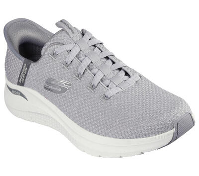 Skechers heren arch fit 2.0 look ahead sneakers grijs