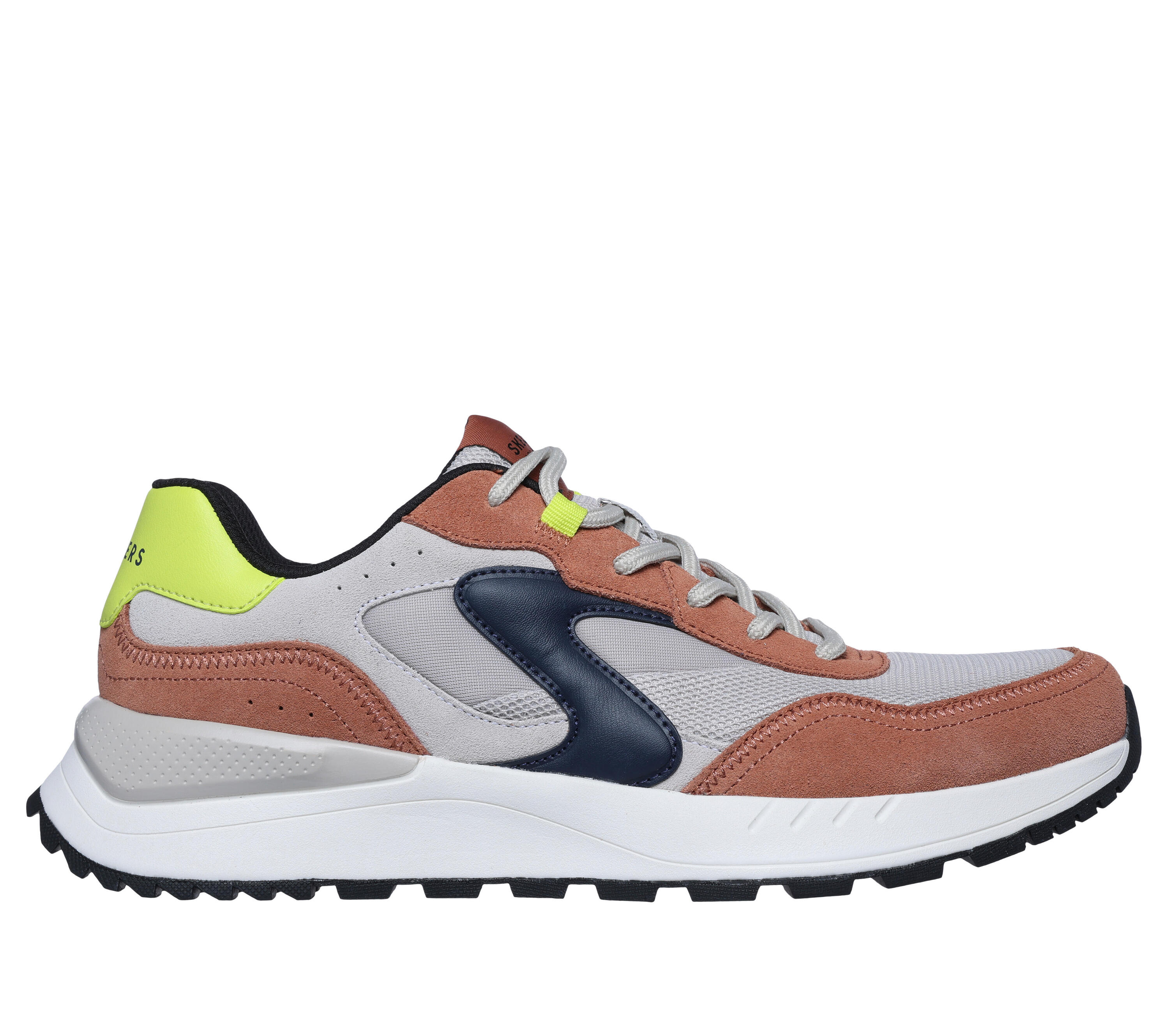 SKECHERS Homme FURY FURY LACE LOW Sneakers Brun 5/5