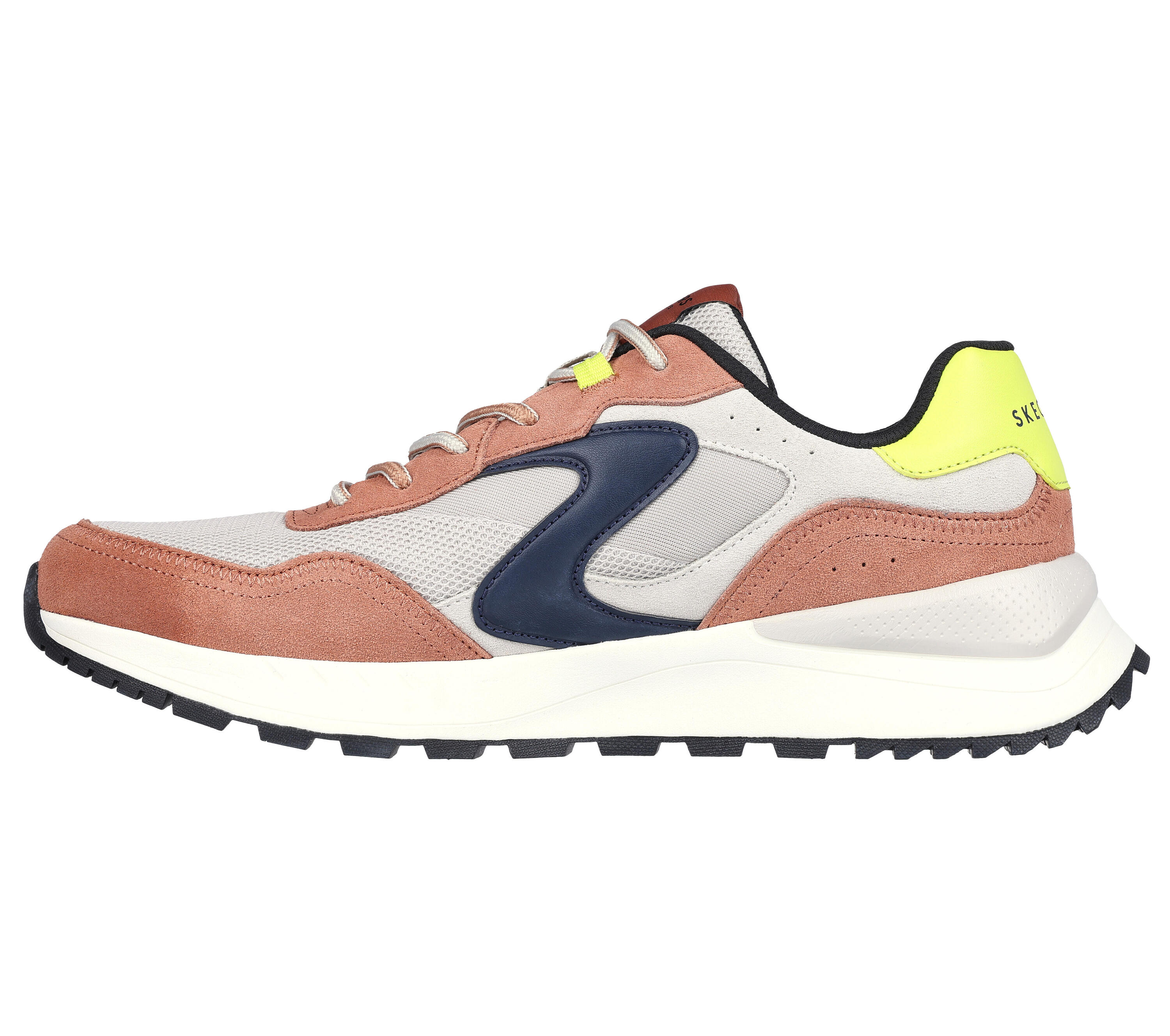 SKECHERS Homme FURY FURY LACE LOW Sneakers Brun 4/5