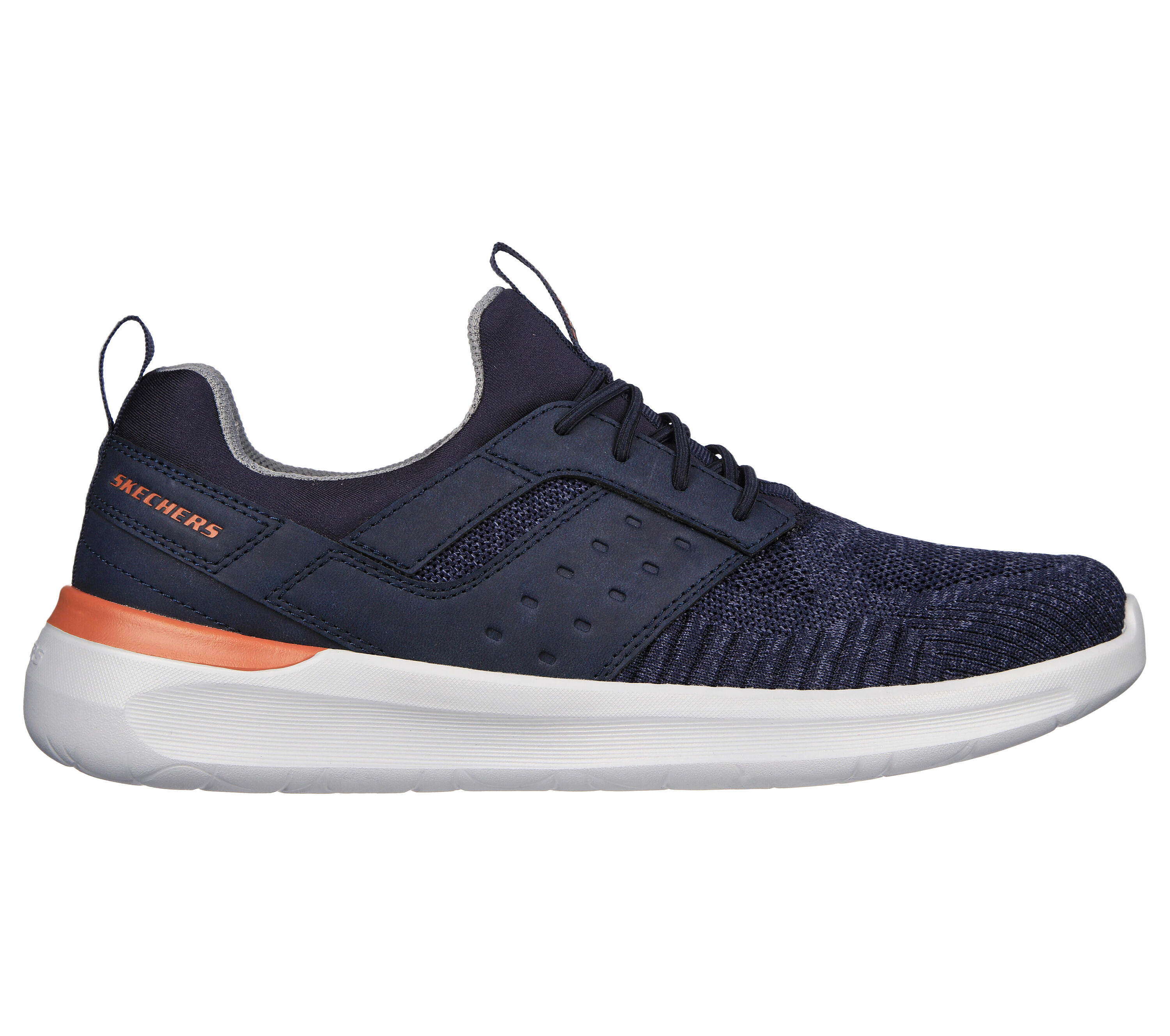 SKECHERS Heren LATTIMORE RADIUM Sneakers Grijs / Marineblauw 5/5