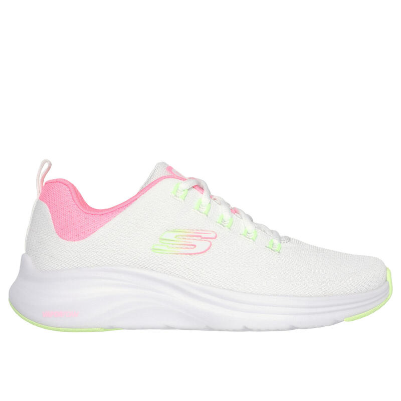 SKECHERS Donna VAPOR FOAM Sneakers Nero / Bianco / Rosato fucsia / Lime