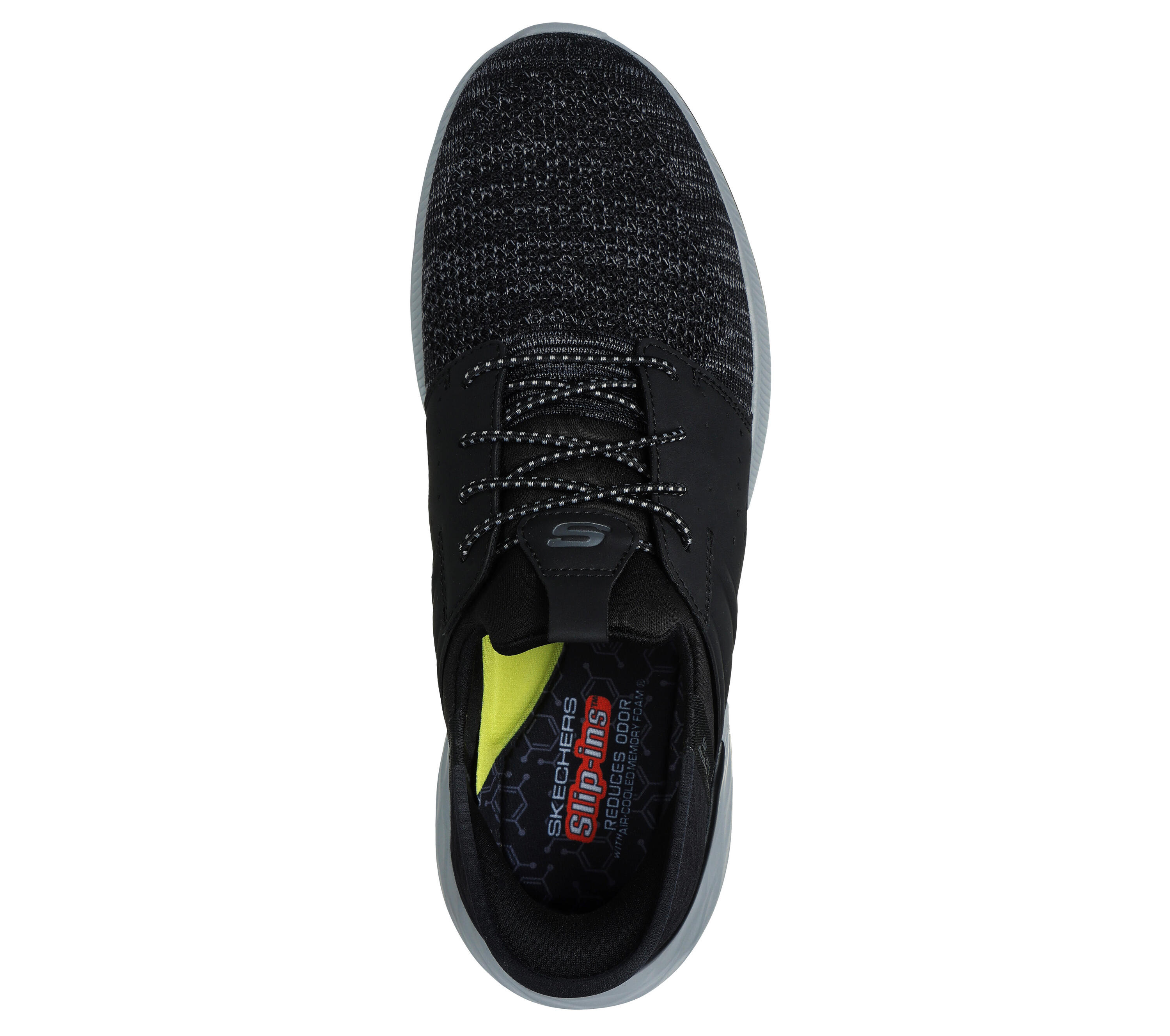 Skechers Herren GARNER - Newick Sneakers Slip ins Vegan 210803 BLK schwarz 2/7