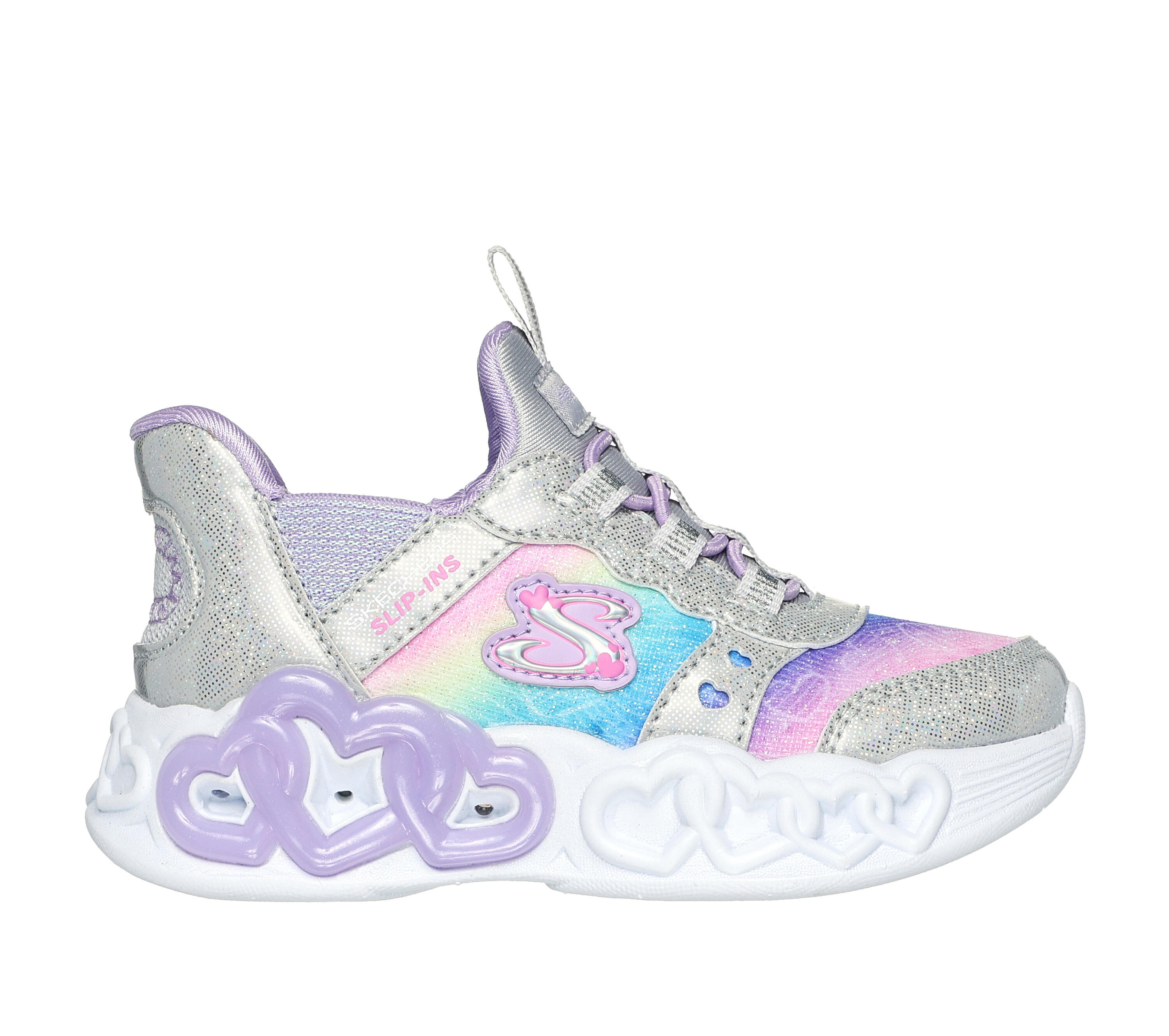 Skechers - Coraçào infinito lilás 303755N SMLT 5/5