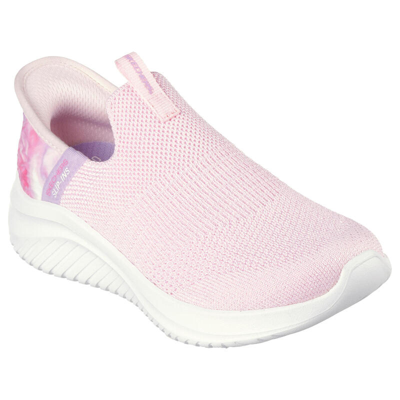 Zapatillas Sneakers Niños Skechers Ultra Flex 3.0 Colory Wild Slip-On rosa