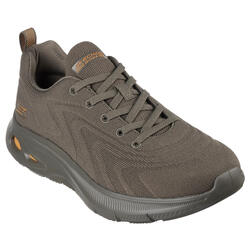 SKECHERS Homme BOBS UNITY SLEEK REVIVE Sneakers Vert olive