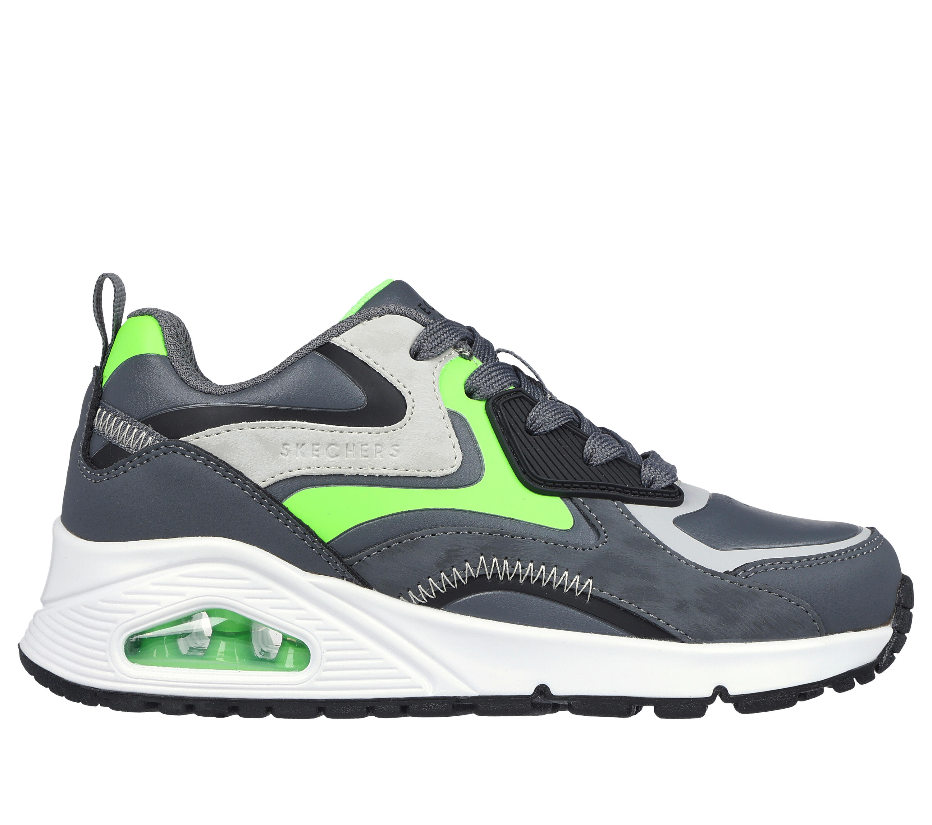 SKECHERS Kinderen UNO GEN1 COLOR SURGE Sneakers Zwart 5/5