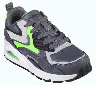 Skechers kinderen uno gen1 color surge sneakers zwart