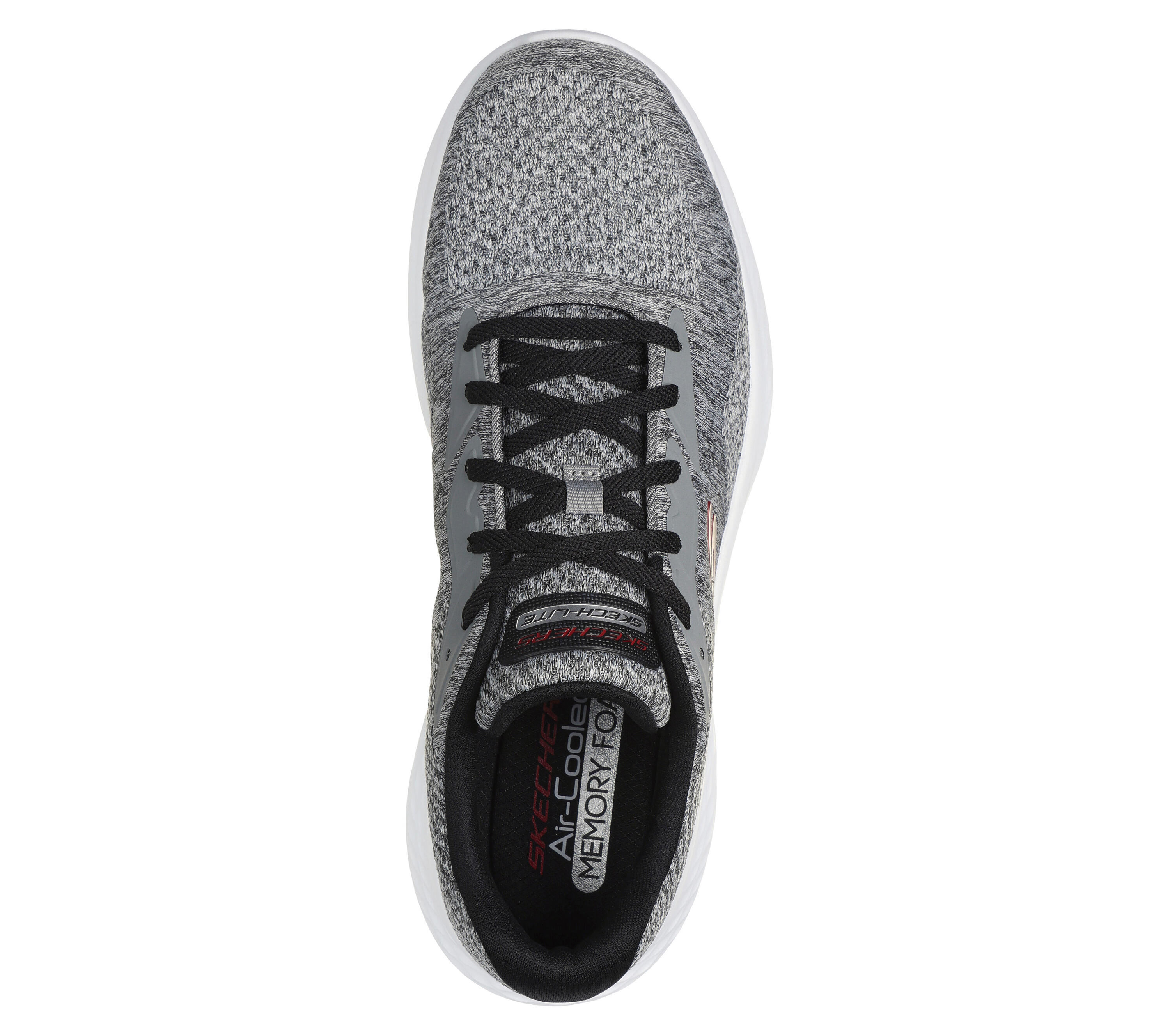 SKECHERS Homme SKECH-LITE PRO FAREGROVE Sneakers Gris / Rouge 2/5