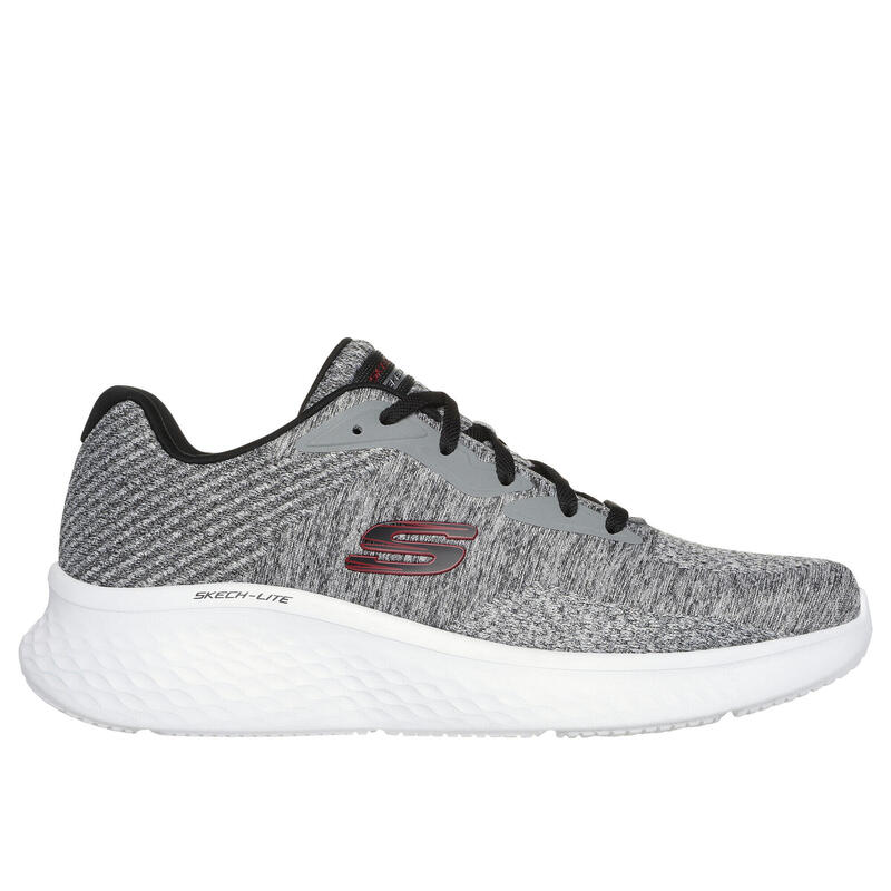 SKECHERS Homme SKECH-LITE PRO FAREGROVE Sneakers Gris / Rouge