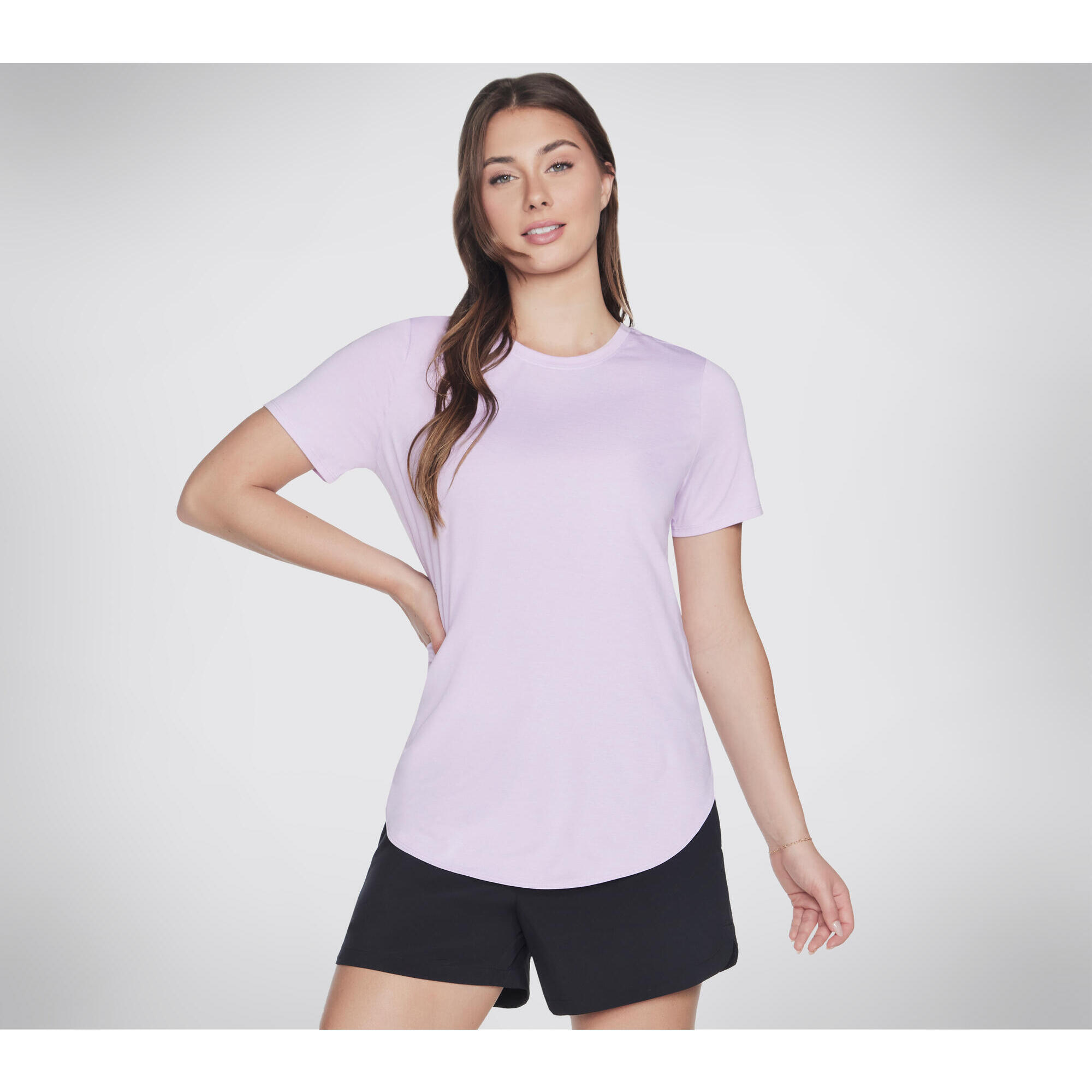 SKECHERS GODRI SWIFT TUNIC Maglietta/camicia a maniche corte viola pastello